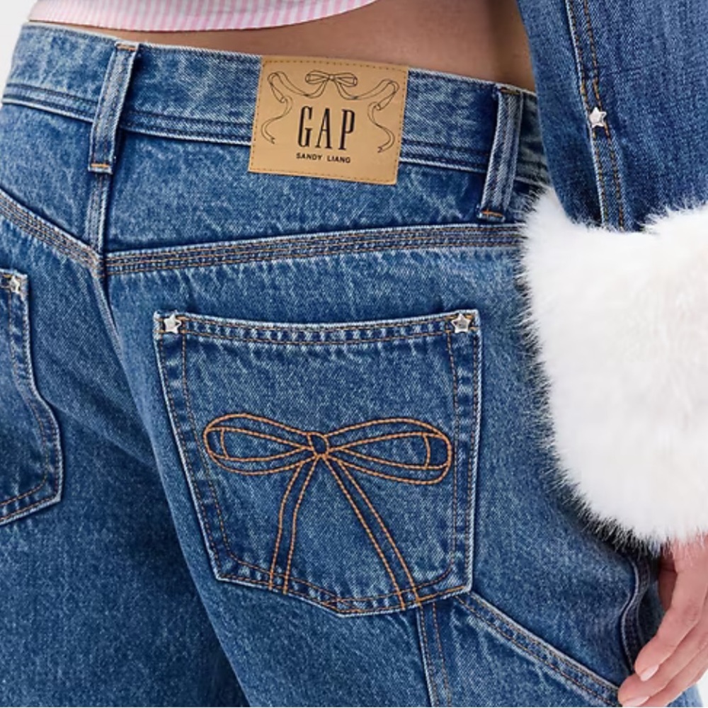 Gap × Sandy Liang Low Rise ‘90s Loose Carpenter Jeans